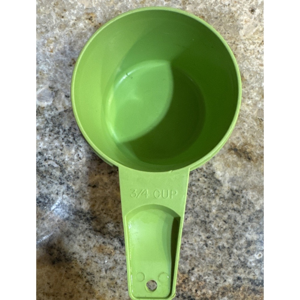 TUPPERWARE‎ Green 3/4 Cup Measuring Cup Replacement Vintage